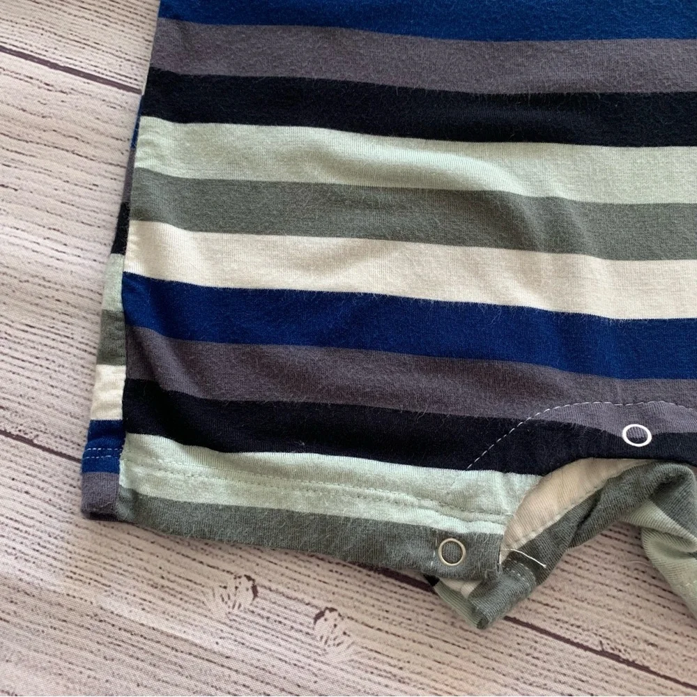 KicKee Pants Striped Romper 18-24 Months